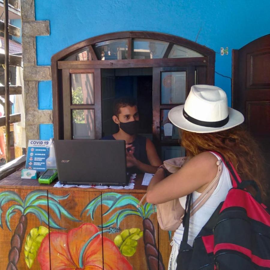 אילהה גראנדה Hostel E Pousada Blue Lagoon מראה חיצוני תמונה